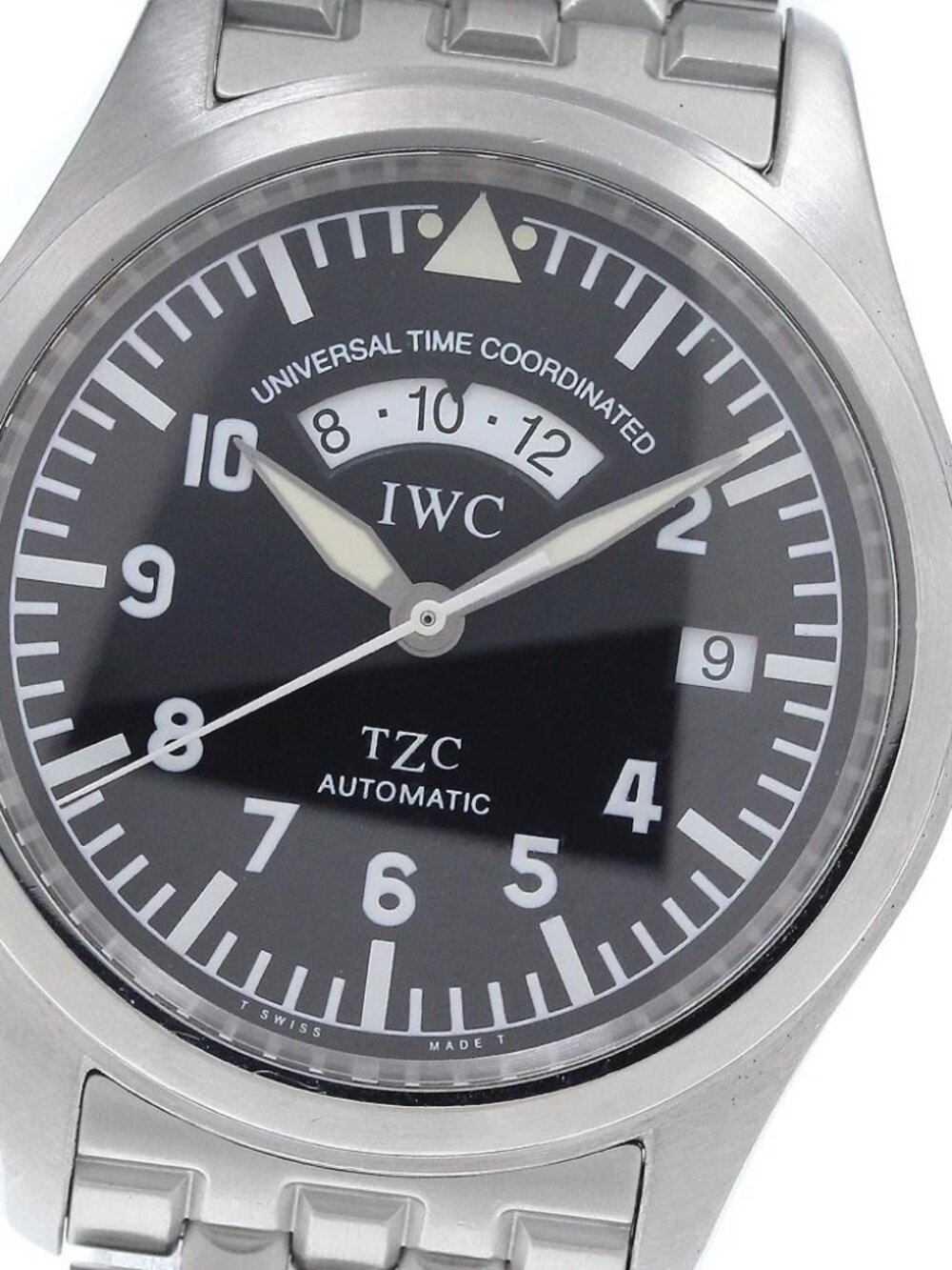 IWC SCHAFFHAUSEN Pilot Watch Freeger UTC IW325102 Automatic Men's Watch_